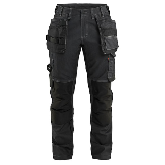 HANTVERKSBYXA 7132 1141 MED STRETCH DAM SVART C34 | Beijerbygg Byggmaterial